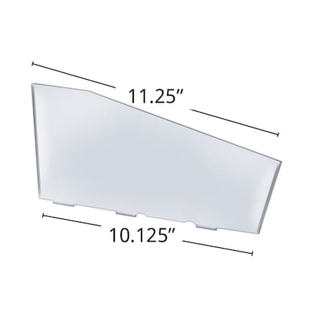 Azar Displays 11.25 Divider for Azar Bin Displays, PK12 30DIV